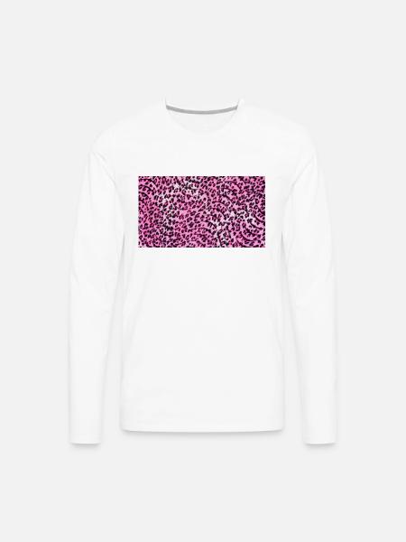 Pattern - Men's Premium Long Sleeve T-Shirt - white