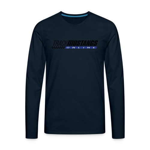 TMO Logo Dark Text - Men's Premium Long Sleeve T-Shirt