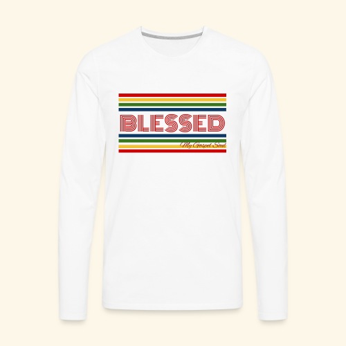 Blessed mgs - Men's Premium Long Sleeve T-Shirt
