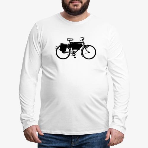 swiss_army_bike_bw - Men's Premium Long Sleeve T-Shirt