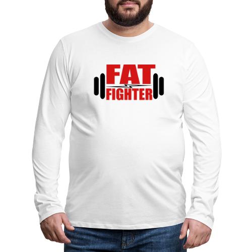 Fat Fighter - Men's Premium Long Sleeve T-Shirt