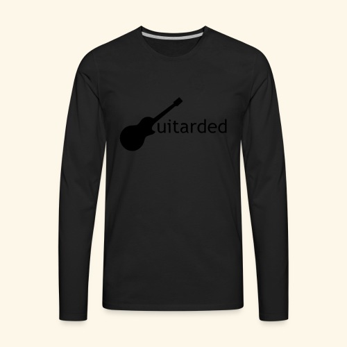Guitarded - Men's Premium Long Sleeve T-Shirt
