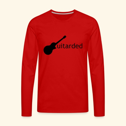 Guitarded - Men's Premium Long Sleeve T-Shirt