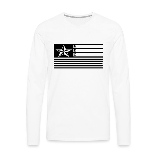 KDO Official Flag T-Shirts - Men's Premium Long Sleeve T-Shirt