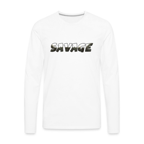 Savage Metal - Men's Premium Long Sleeve T-Shirt