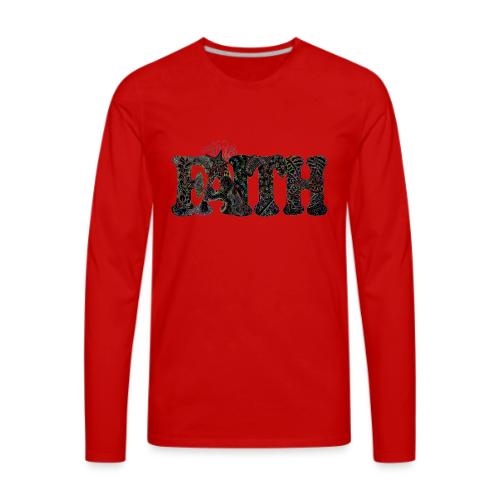 FAITH - Men's Premium Long Sleeve T-Shirt