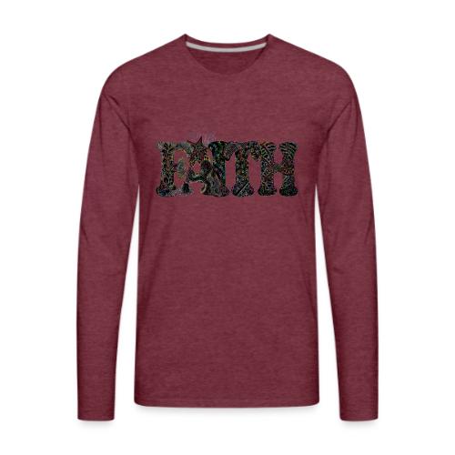 FAITH - Men's Premium Long Sleeve T-Shirt