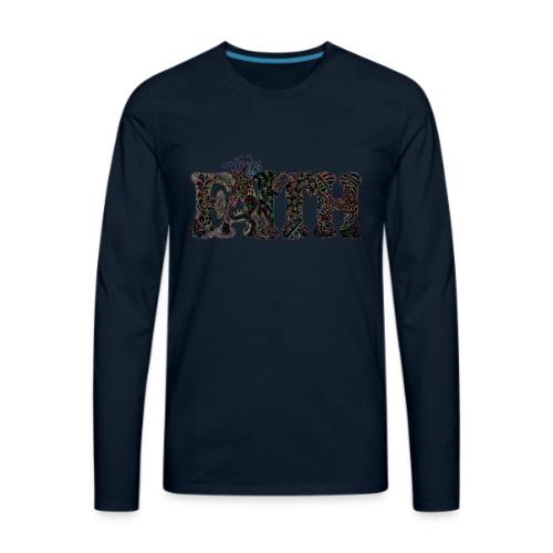 FAITH - Men's Premium Long Sleeve T-Shirt