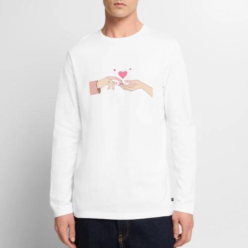 Valentine’s Touch - Men's Premium Long Sleeve T-Shirt