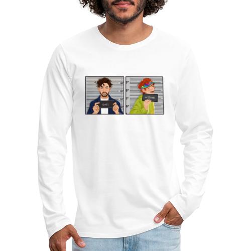 Gael and Seanie Mugshots - Men's Premium Long Sleeve T-Shirt