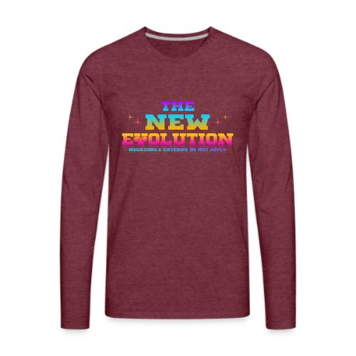 90210 New Evolution Tee - Men's Premium Long Sleeve T-Shirt