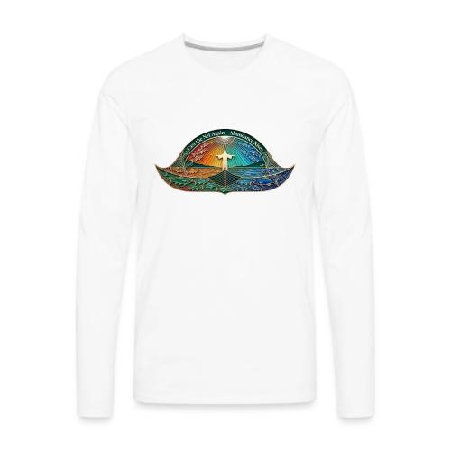 Easter Cast the Net Again T Shirt, abundance Gift - Men's Premium Long Sleeve T-Shirt
