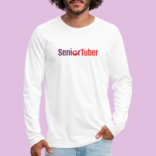 Senior Tuber Logo - Men's Premium Long Sleeve T-Shirt