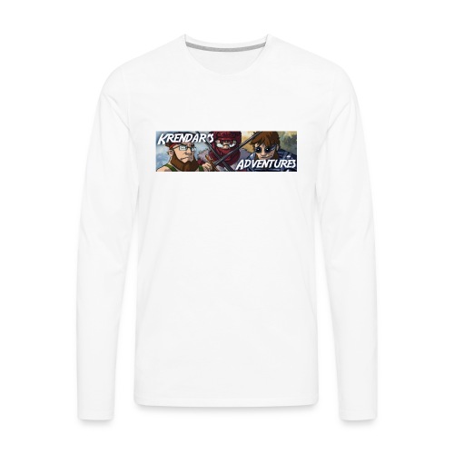 Krendar Banner - Men's Premium Long Sleeve T-Shirt