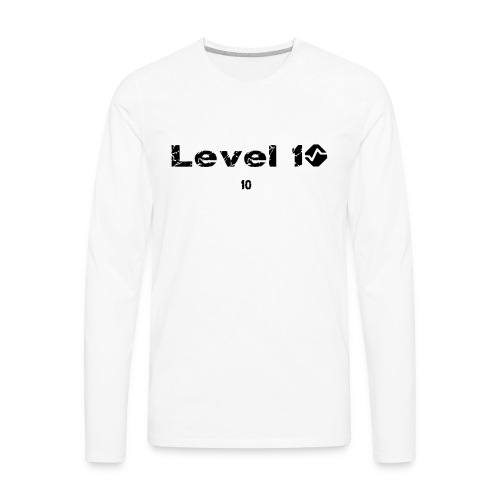 Level 10 short pt1 - Men's Premium Long Sleeve T-Shirt