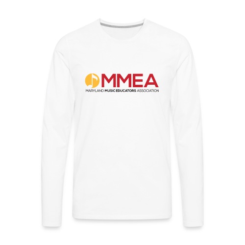MMEA Horizontal Logo - Men's Premium Long Sleeve T-Shirt