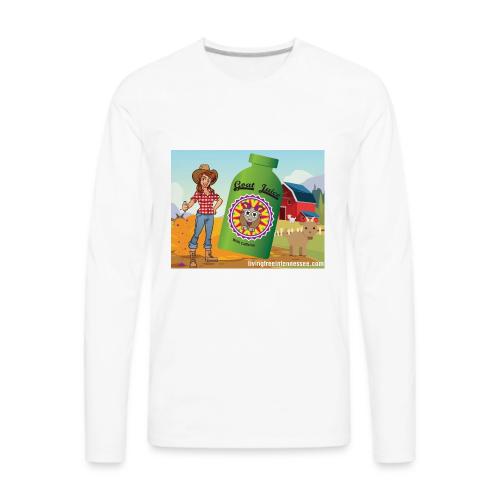 Nicole Sauce's Goat Juice - Men's Premium Long Sleeve T-Shirt