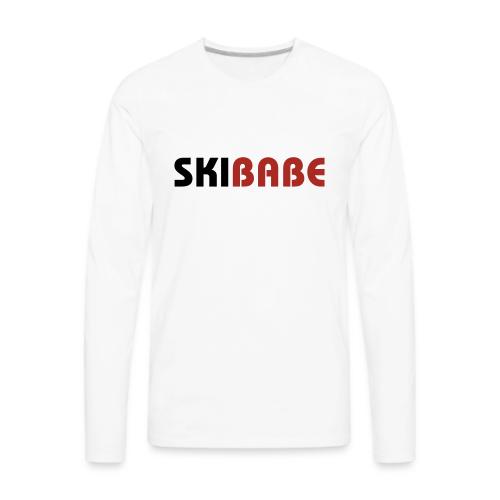 Ski Babe - Men's Premium Long Sleeve T-Shirt