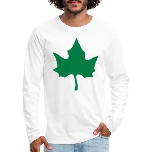 Elm Leaf - Men's Premium Long Sleeve T-Shirt