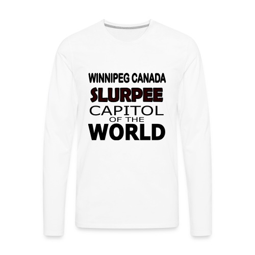 Slurpee Black - Men's Premium Long Sleeve T-Shirt