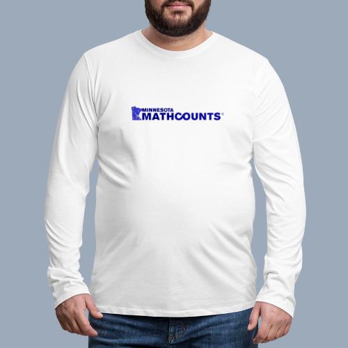 MATHCOUNTS blue - Men's Premium Long Sleeve T-Shirt