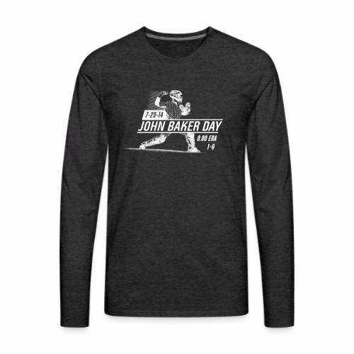 John Baker Day White - Men's Premium Long Sleeve T-Shirt