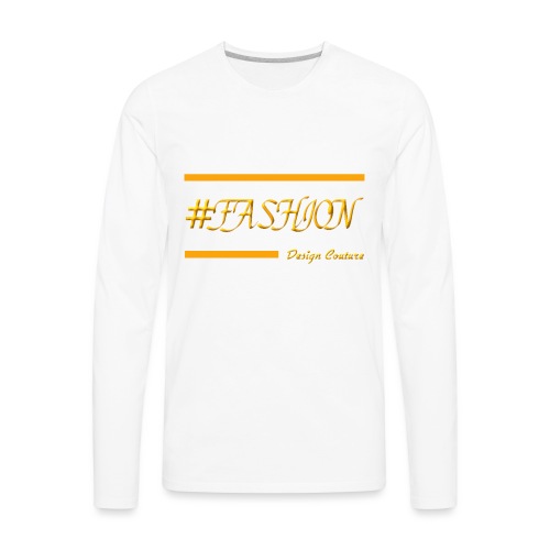 FASHION ORANGE - Men's Premium Long Sleeve T-Shirt