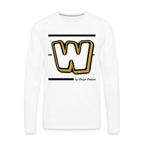 W GOLD - Men's Premium Long Sleeve T-Shirt