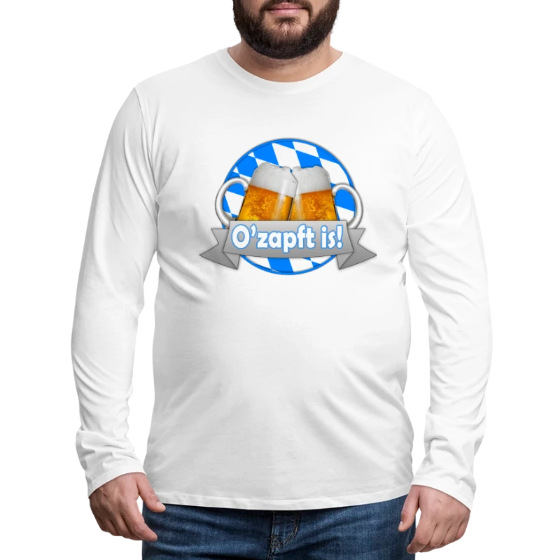 O'zapft Is! - Men's Premium Long Sleeve T-Shirt