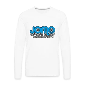 JOMO blue - Men's Premium Long Sleeve T-Shirt