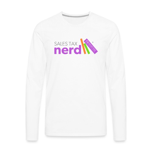 Sales Tax Nerd - Men's Premium Long Sleeve T-Shirt