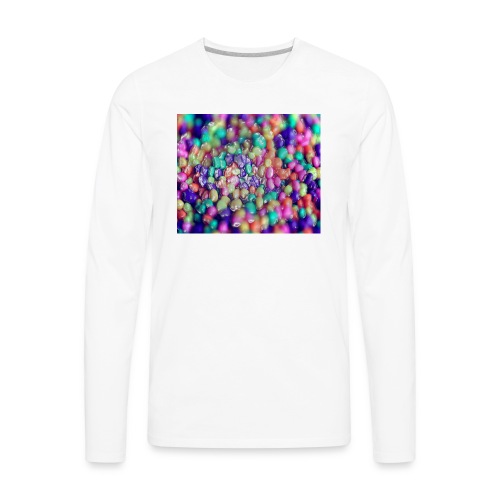 Beads Blur Bright - Men's Premium Long Sleeve T-Shirt