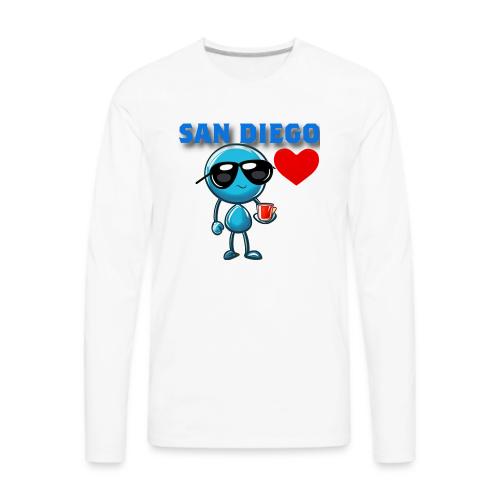 Smoon City_San Diego - Men's Premium Long Sleeve T-Shirt