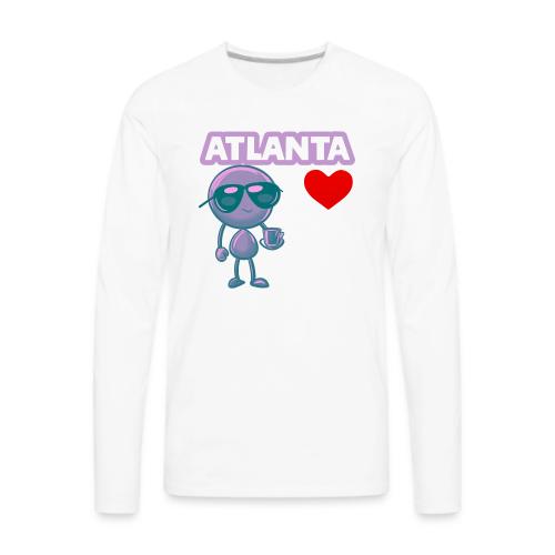 Smoon City_Atlanta - Men's Premium Long Sleeve T-Shirt
