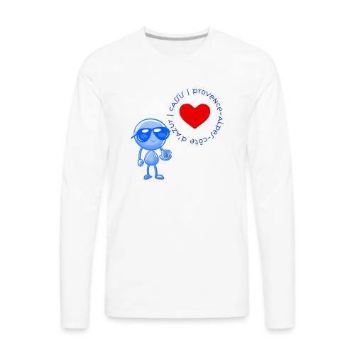 Smoon City_Cassis Provence Alpes Côte d Azur - Men's Premium Long Sleeve T-Shirt