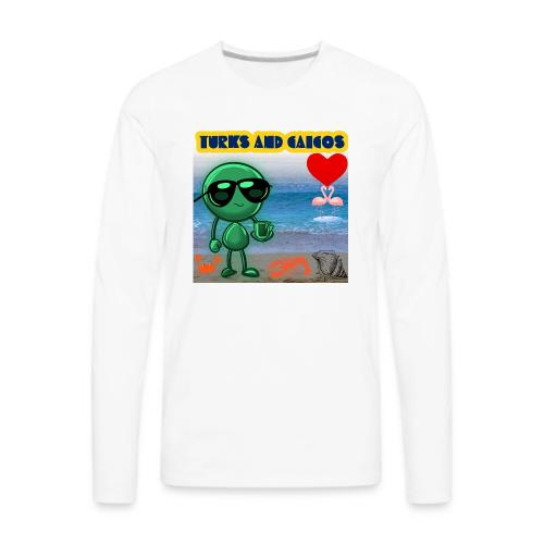 Smoon City_Turks and Caicos - Men's Premium Long Sleeve T-Shirt
