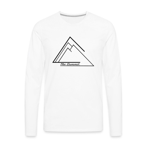 The Summit Phone case - Men's Premium Long Sleeve T-Shirt