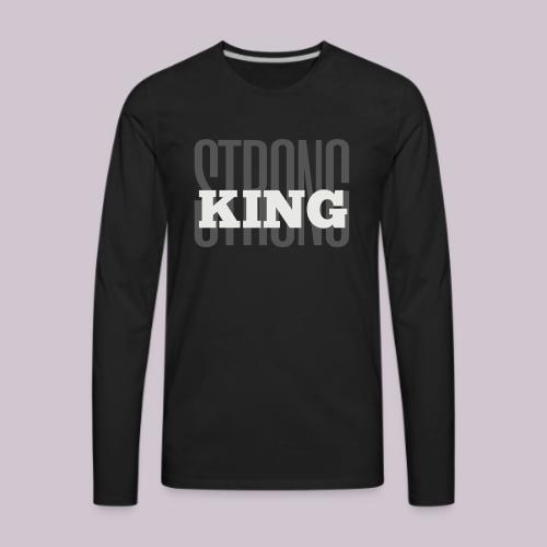 KING - Men's Premium Long Sleeve T-Shirt