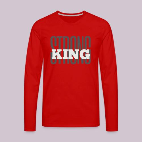 KING - Men's Premium Long Sleeve T-Shirt