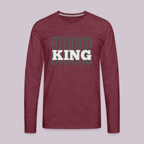 KING - Men's Premium Long Sleeve T-Shirt