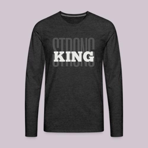 KING - Men's Premium Long Sleeve T-Shirt