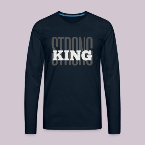 KING - Men's Premium Long Sleeve T-Shirt