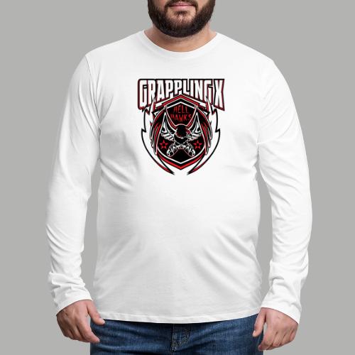 Grappling X Hell Hawks - Men's Premium Long Sleeve T-Shirt