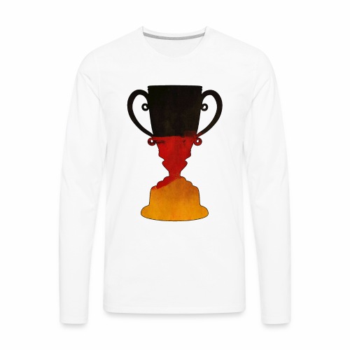 Germany trophy cup gift ideas - Men's Premium Long Sleeve T-Shirt