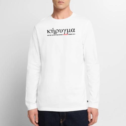 Kerygma to proclaim preach - Men's Premium Long Sleeve T-Shirt