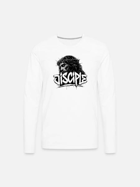 Disciples - Men's Premium Long Sleeve T-Shirt - white