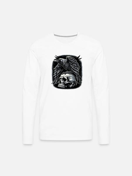 Guardian of the Lost - Men's Premium Long Sleeve T-Shirt - white