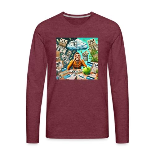 DALLE 2025 09 13 15 58 23 A conceptual illus - Men's Premium Long Sleeve T-Shirt