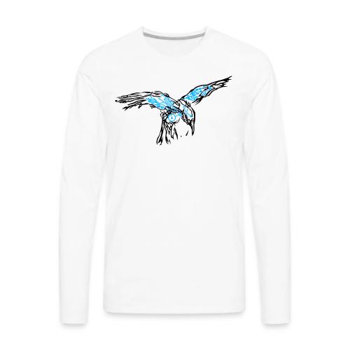 Electro Raven - Men's Premium Long Sleeve T-Shirt