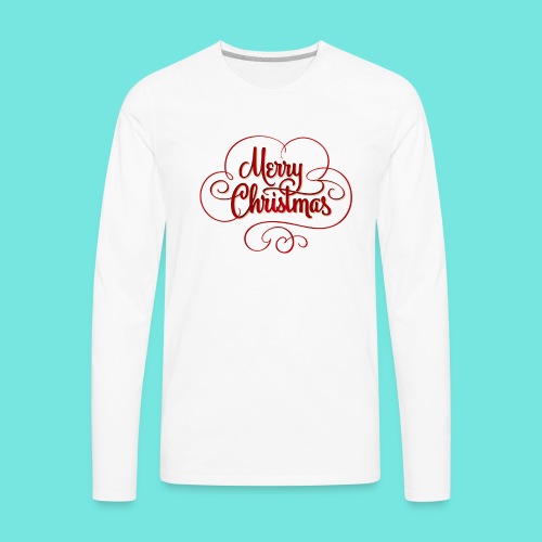 MERRY CHRISTMAS - Men's Premium Long Sleeve T-Shirt